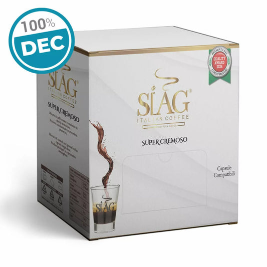 Siag Caffè 100 Capsule Dek Compatibili Nespresso