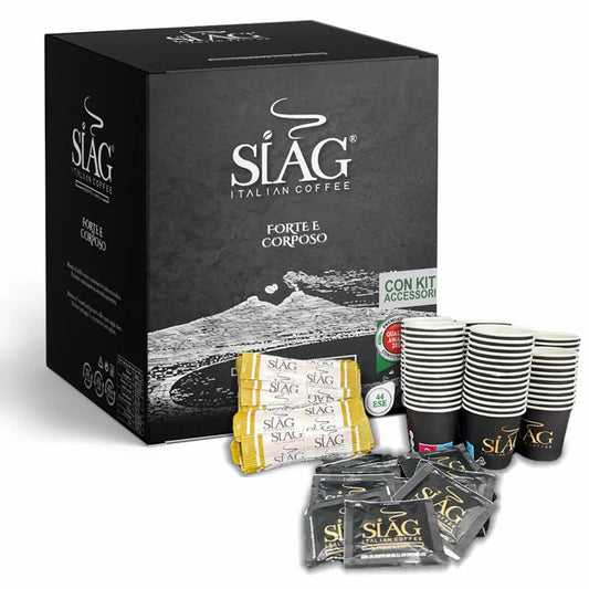 Siag Caffè 150 Cialde Nera con KIT Accessori